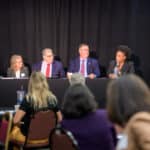 Panelists at the 2024 Delaware Healthcare Workforce Summit.